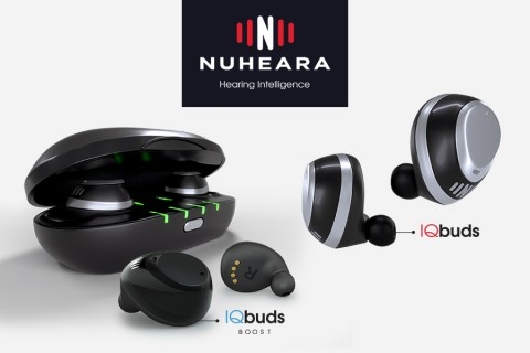 신규 론칭되는 Nuheara 브랜드의 IQbuds와 IQbuds Boost