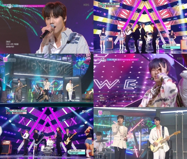 사진=KBS2 '뮤직뱅크', MBC '쇼! 음악중심', SBS '인기가요' 방송 캡처