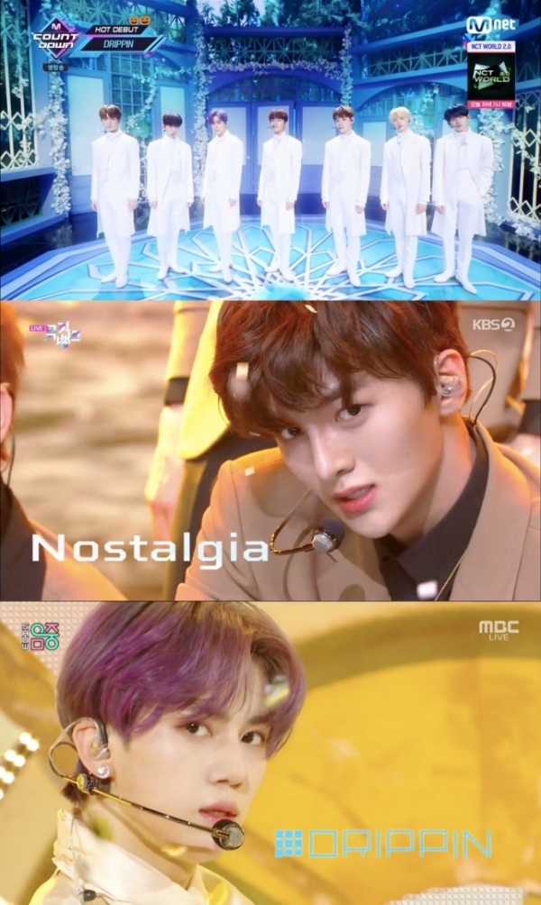사진=Mnet '엠카운트다운', KBS2 '뮤직뱅크', MBC '쇼! 음악중심' 방송 캡처